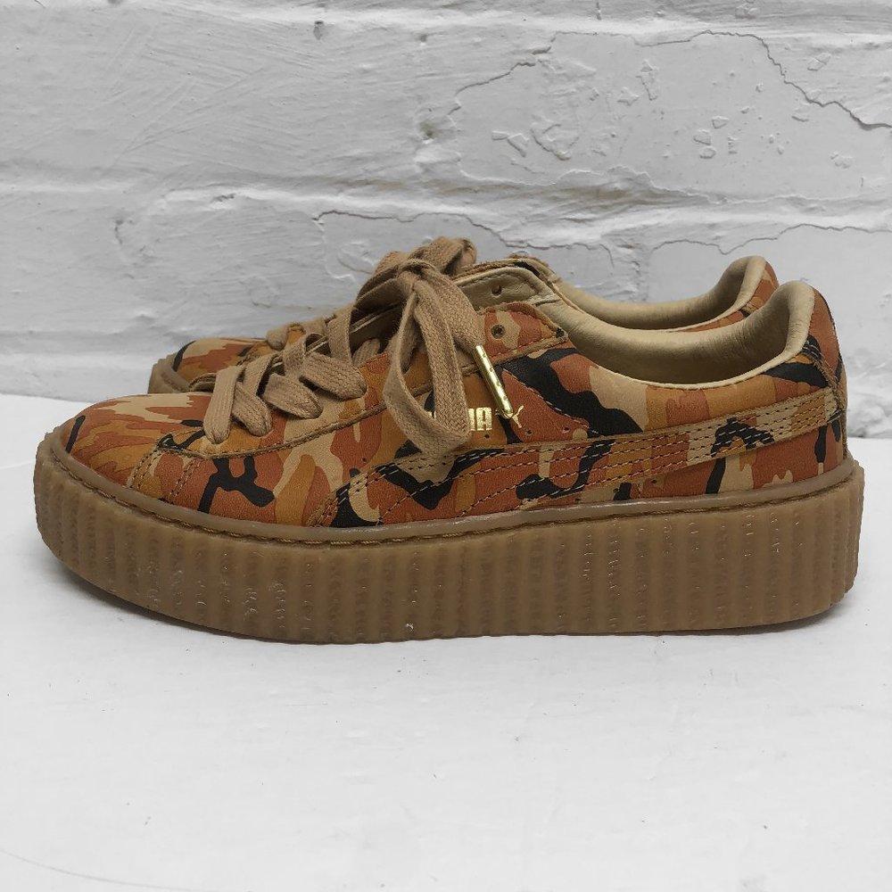 Puma Creepers Rihanna Fenty Camo Sz 7